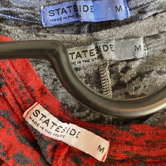 STATESIDE BY ANTHROPOLOGIE Activewear Tank Top Bundle of Three Racerback Medium - Picture 8 of 9